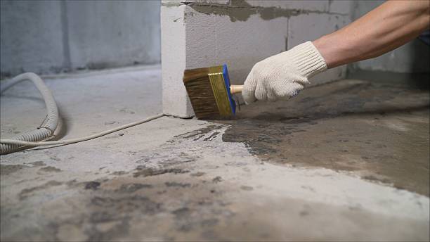 SJ Waterproofing Pros Waterproofing coverage map for Iron Ridge, WI and surrounding area